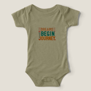 Dreams Begin Journey T-shirt