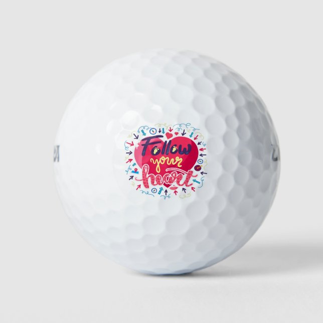 Dreams come true, Inspirational quotes Golfball (Vorderseite)