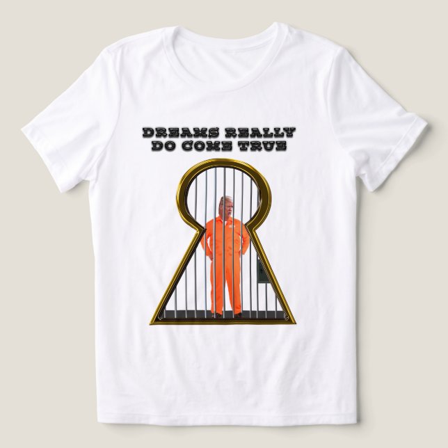 Dreams Do Come True  Tri-Blend Shirt (Design Vorderseite)