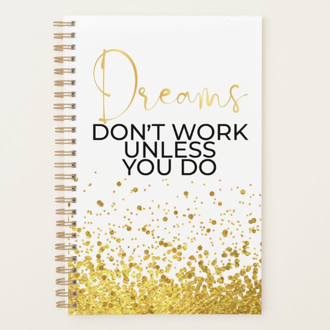 Dreams Gold Planner (Devant)