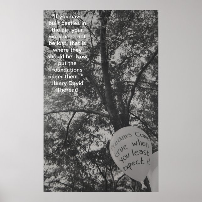 Dreams Happen Poster (Vorne)