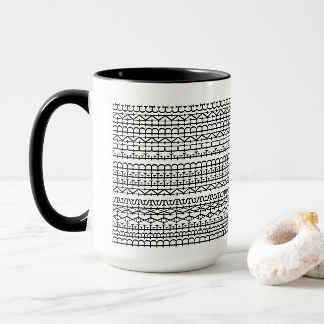 Dreams Need Funding Funny Hidden Message 15oz Tasse (Mit Donut)