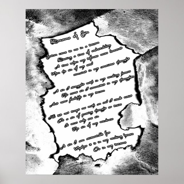 Dreams of Sin Poster (Vorne)