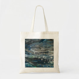 Dreams of the Ocean'20 abstract painting  Tragetasche