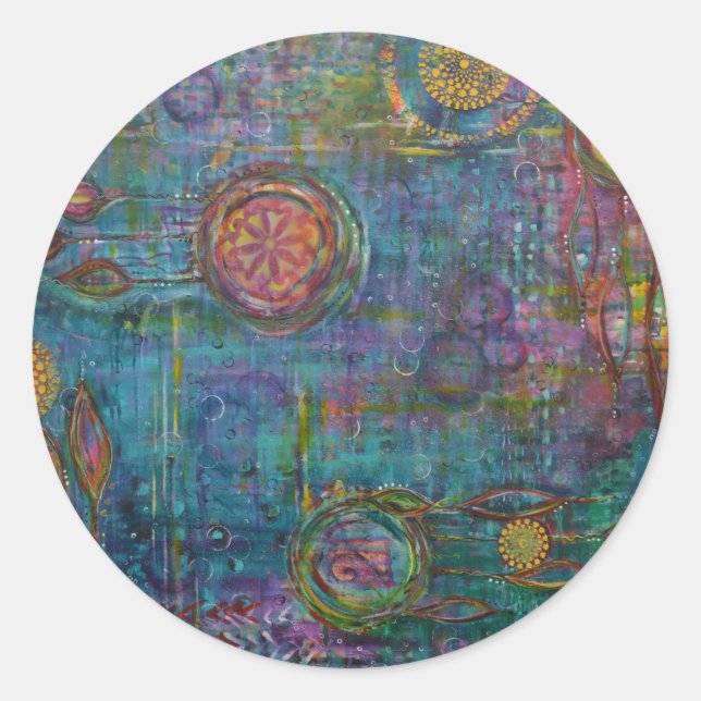 Dreamscapade Art Stickers (Vorderseite)