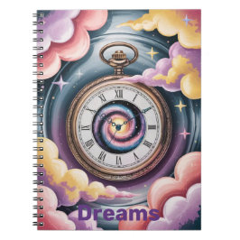 Dreamscape Antique Watch Dreams Spiral Notebook Notizblock