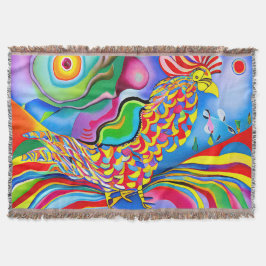 "Dreamscape Bird". Ein surreal abstrakter Hahn Decke