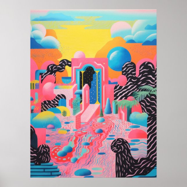 Dreamscape Harmonie Poster (Vorne)