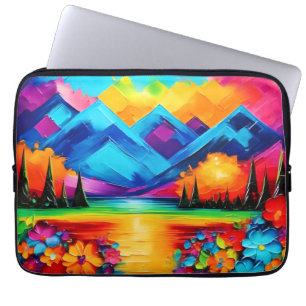 Dreamscape Horizon Malerei Laptopschutzhülle