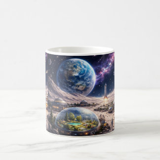 Dreamscape Lunar City – Whimsical Moon Life  Kaffeetasse