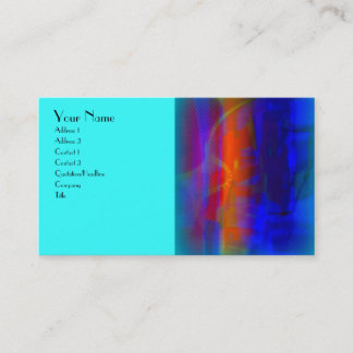 Dreamscapes Entwurf Visitenkarte