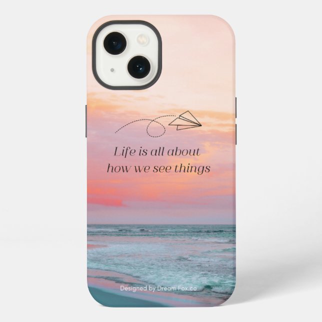 Dreamtech_Trendy Vibes iPhone13 Hülle iPhone Hülle (Rückseite)