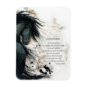 DreamWalker friesischer PferdBiHrLe Magnet