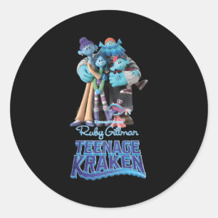 Dreamworks Ruby Gill Nage Kraken The Gills Runder Aufkleber
