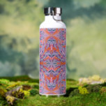 Dreamy Abstract Insulated Water Bottle Trinkflasche<br><div class="desc">Take bold color and dreamy vibes on the go with this Lavender Daze Thor copper vacuum insulated bottle. Featuring soft lavender, vibrant orange, and painterly brushstrokes in a mesmerizing, kaleidoscope-inspired pattern, this bottle blends artistic flair with everyday functionality. Designed to keep drinks hot or cold for hours, it’s perfect for...</div>