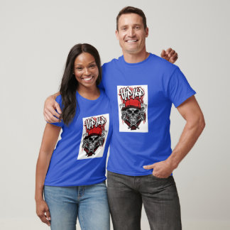 Dreamy Angesagt Hop Skull T - Shirt Design - Premi
