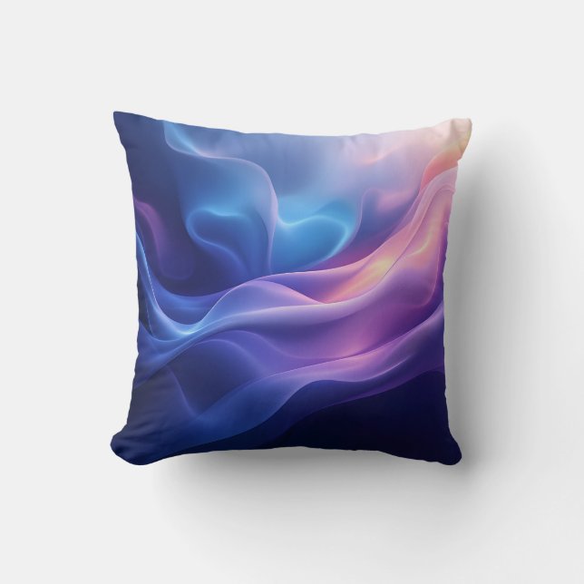 Dreamy art and Cute Kitten Pillow 2 sides  Kissen (Vorderseite)