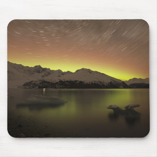 Dreamy Aurora Mousepad (Vorne)