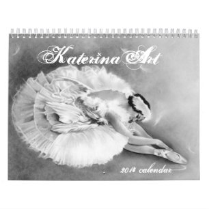 Dreamy Ballerinas 2014 Calendrier KaterinaArt