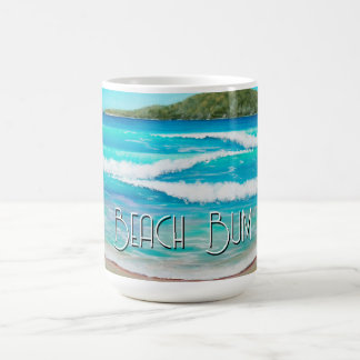 Dreamy Beach Blue Waves Malerei Australien Kaffeetasse