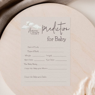 Dreamy Beige Heaven Sent Gender Offenlegung Vorher