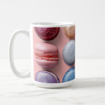 Dreamy Bites: Macarons Kaffee-Tasse