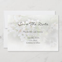 Dreamy Blossoms Save the Date