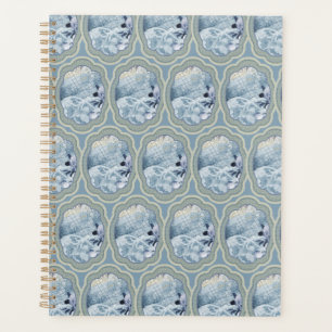 Dreamy Blue Medallions Planer