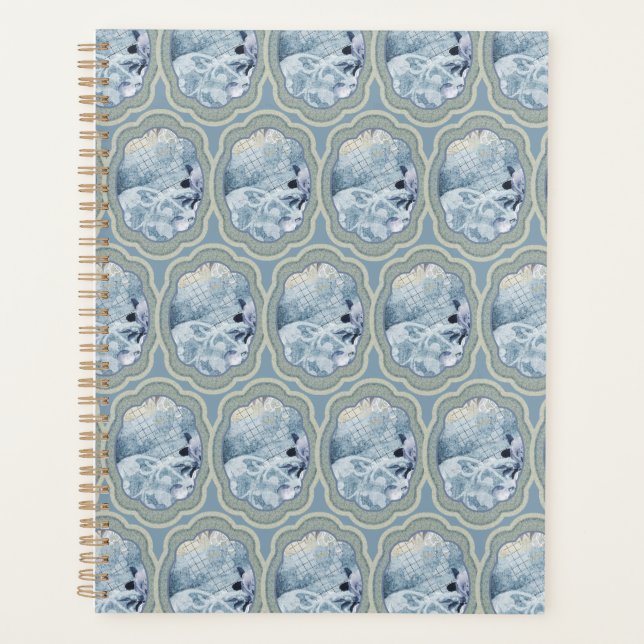 Dreamy Blue Medallions Planer (Vorderseite)