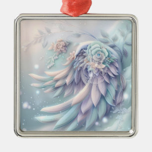 Dreamy Christmas Angel Wings Ornament Aus Metall