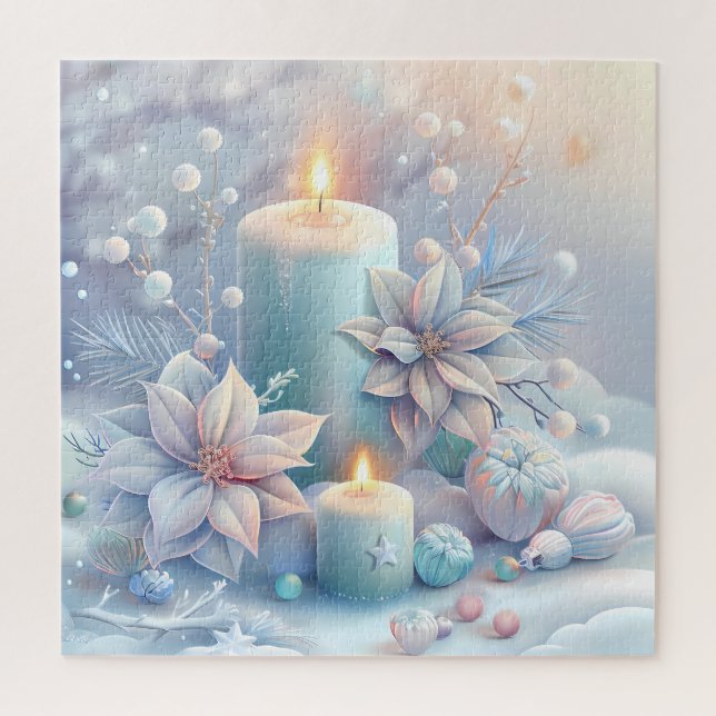 Dreamy Christmas Candles Puzzle (Vertikal)