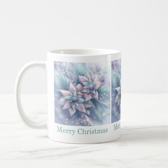 Dreamy Christmas Floral Tasse (Links)