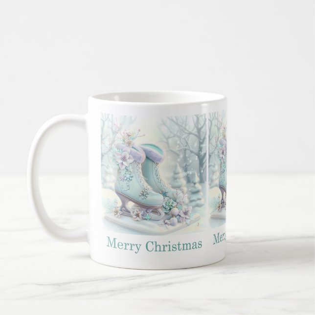 Dreamy Christmas Ice Skate Tasse (Links)
