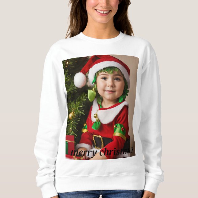 Dreamy Christmas Sweatshirt - Whimsical Watercolou (Vorderseite)