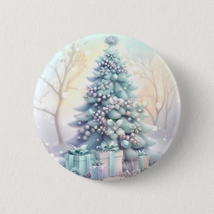 Dreamy Christmas Tree Button