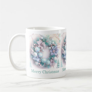Dreamy Christmas Wreath Mug
