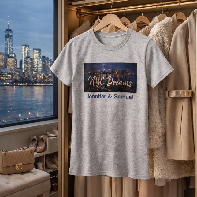 Dreamy cityscape NYC dreams T-Shirt (Von Creator hochgeladen)