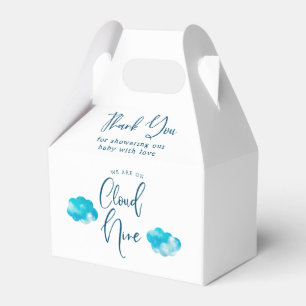 Dreamy Clouds Boy Baby Dusche Geschenkschachtel