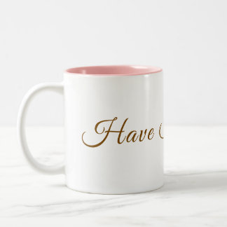 Dreamy Coffee Cup Designs Zweifarbige Tasse