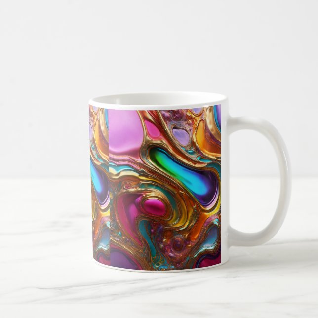 "Dreamy Colorful Tasse" Kaffeetasse (Rechts)