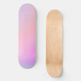 Dreamy Cotton Candy Pastel Gradient Skateboard