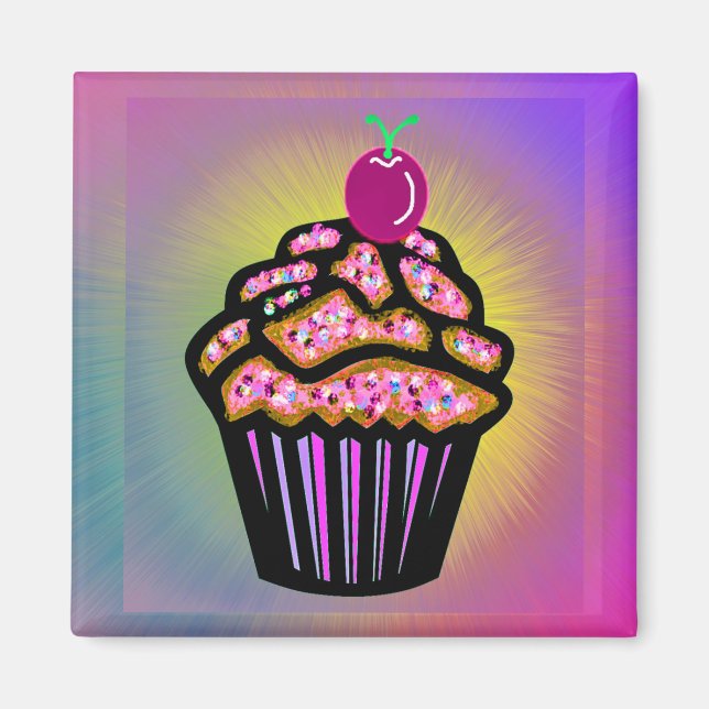 Dreamy Cupcake Magnet (Vorne)