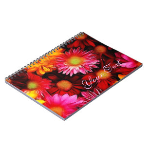 Dreamy Daisies Floral Notebook Notizblock