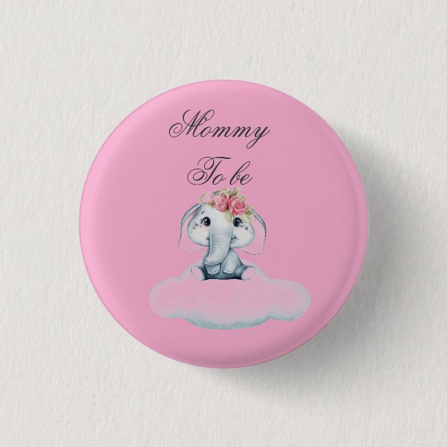 Dreamy Days avec Rosie l'éléphant. Badge (Devant)
