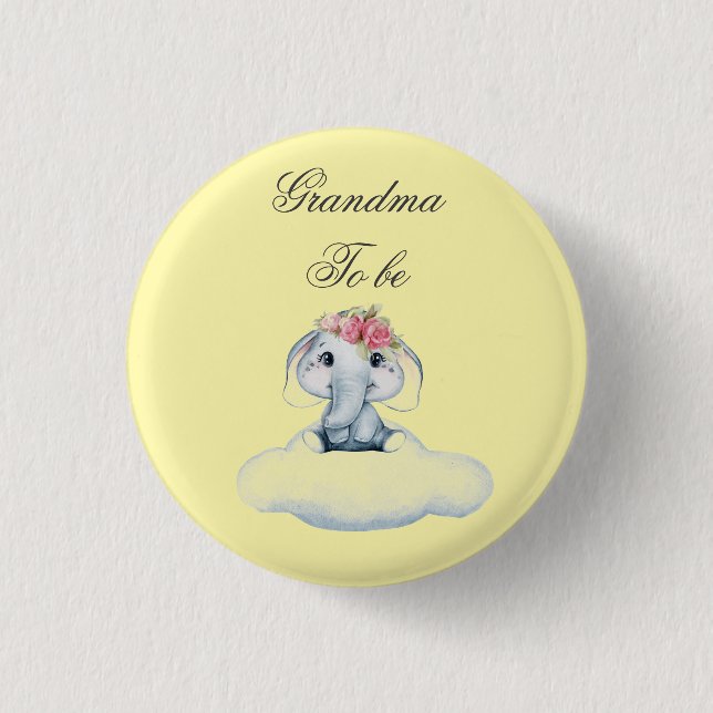 Dreamy Days avec Rosie l'éléphant. Badge (Devant)