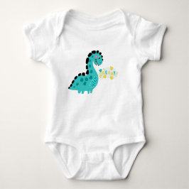 Dreamy Dinosaur Baby Strampler