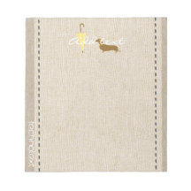 Dreamy Dog Walker Linen Look Hinzufügen Text Päckc