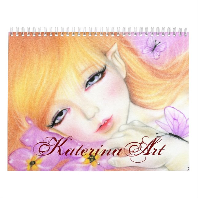Dreamy Doll Beauties 2014 Kalender von Katerina Ar (Titelbild)