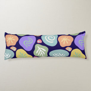 Dreamy Doodles - Vibrant Boho Nature Motif Design Seitenschläferkissen