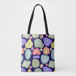 Dreamy Doodles - Vibrant Boho Nature Motif Design Tasche